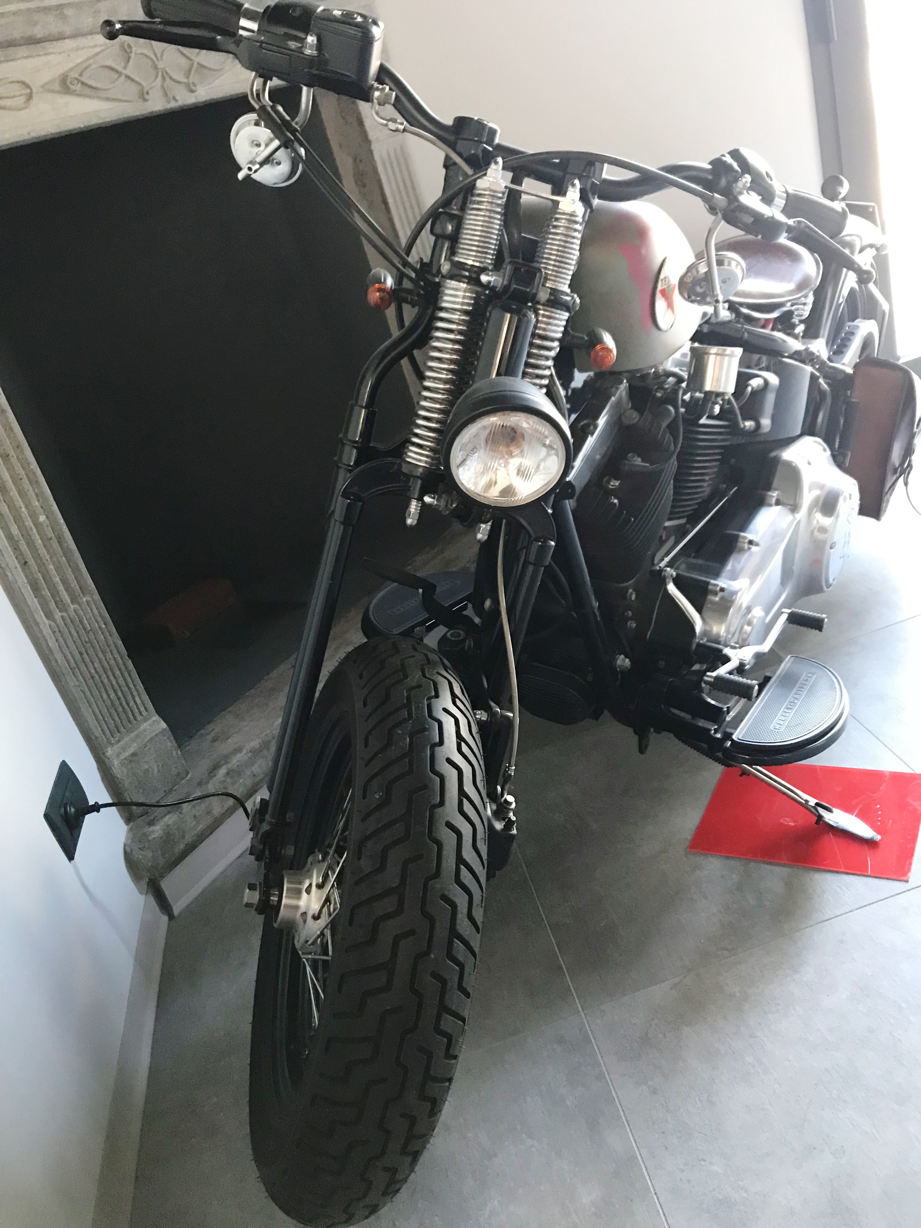 HARLEY DAVIDSON CROSS BONES '' TEXACO BIKE ''